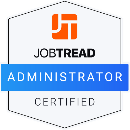 JobTread Administrator Certified badge