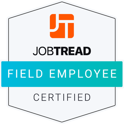JobTread Field Employee Certified badge