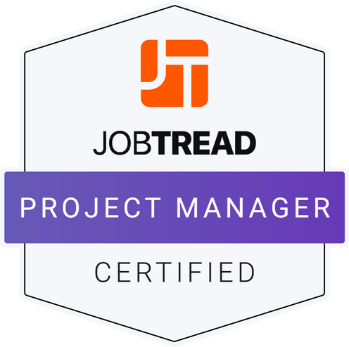 JobTread Project Manager Certified badge